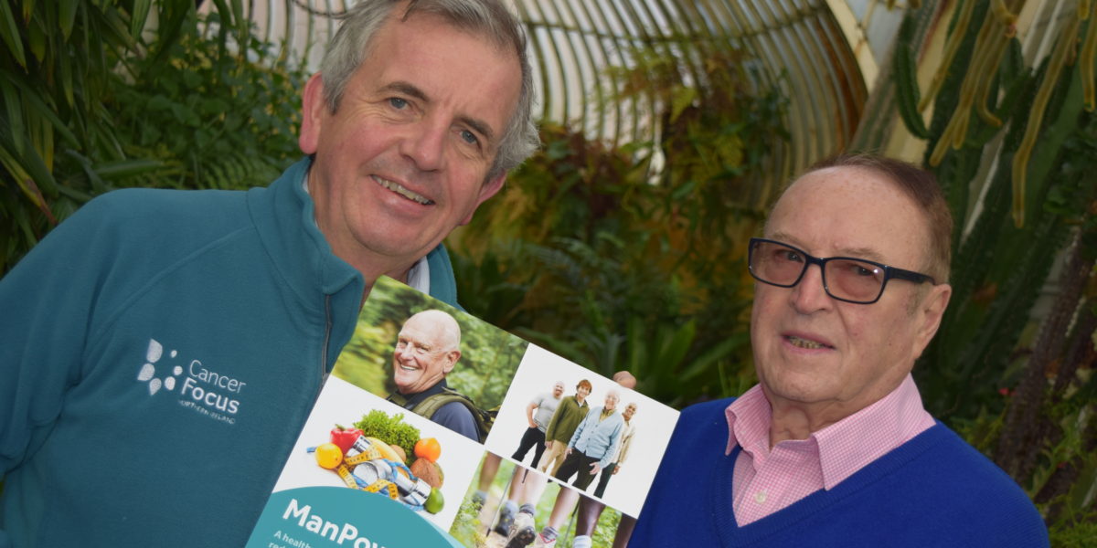 Cancer Focus NI's ManPowered health programme is for men with low risk prostate cancer.