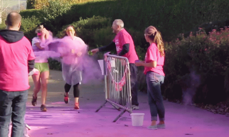 bluefield color me pink run and walk