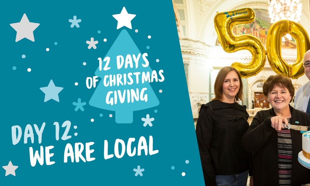 12 Days of Christmas - We're Local - money raised here, stays here