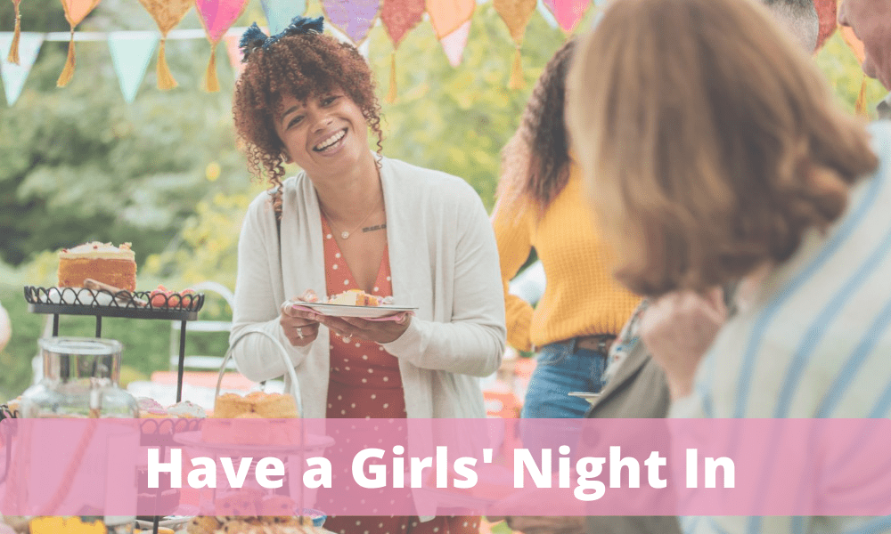 Have a girls night in button SYG GNI breast cancer