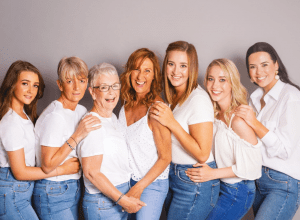 Have a girls night in button SYG GNI breast cancer support your girls