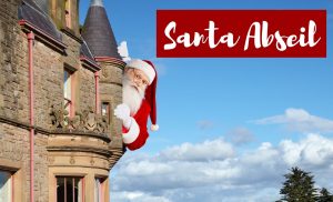 santa abseil