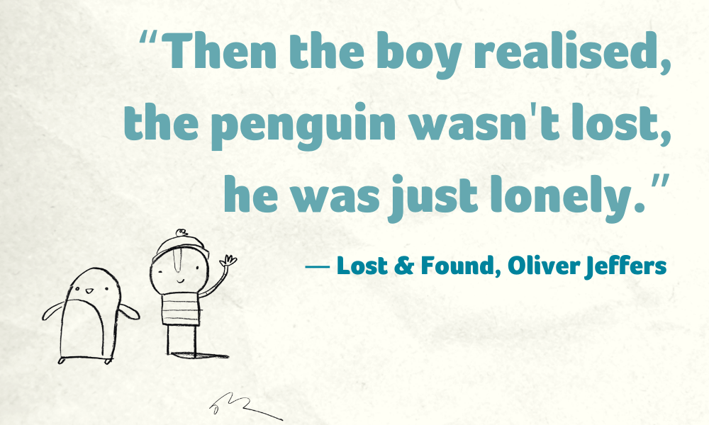 Oliver Jeffers competition, penguin image