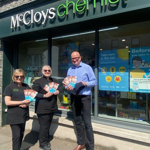 "Care in the Sun"Living Well Campaign launched in community pharmacies across Northern Ireland