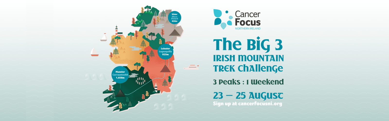 The Big 3 – Irish Mountain Trek Challenge – 23-25 August
